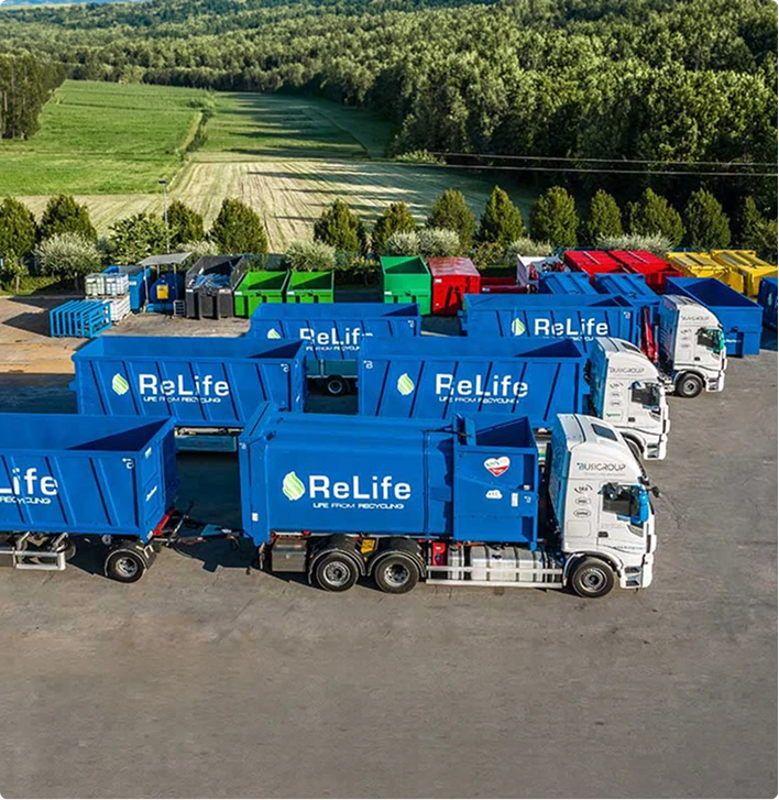 Piattaforma di riciclo ReLife Recycling